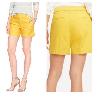 Banana Republic Chino Shorts Yellow Size 0